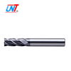 4D Flute Carbide End Mill ,35°Helix, Regular Length 