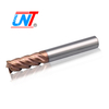 Carbide Square End Mills for High Hardness Steel-HRC65 ,Multi-blade, 45°Spiral / Regular Model 