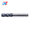 Carbide,4 Flute Corner Radius, Regular Length 