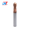 Carbide Ball End Mills for High Hardness Steel-HRC65 , 45°Spiral / Regular Model 